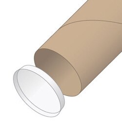 "Round Mailing Tube 4 x 25"""